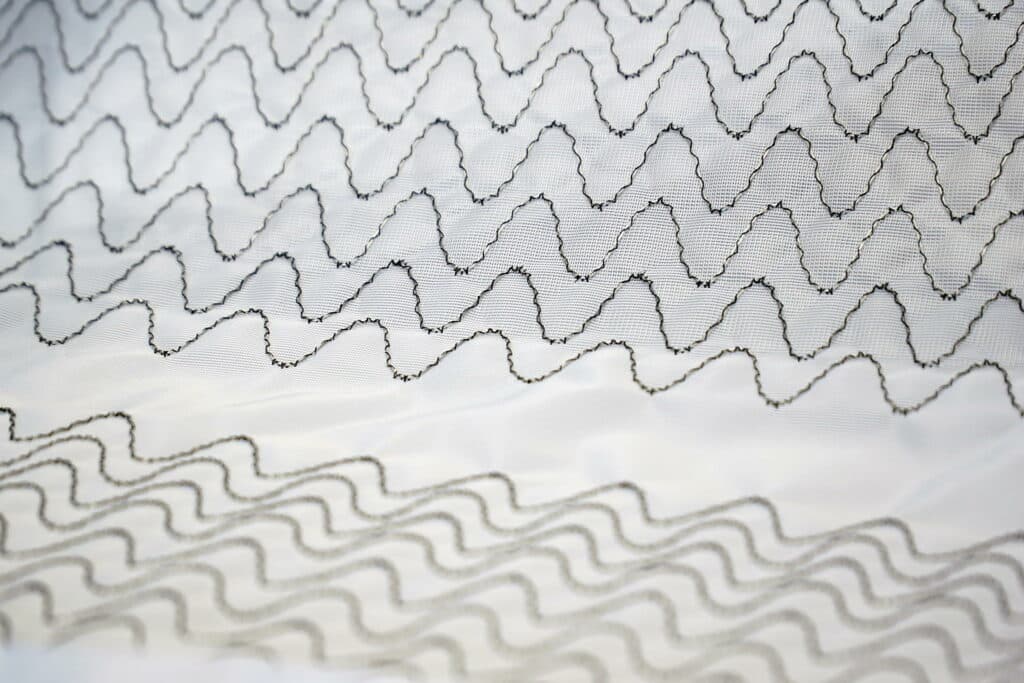 Low-cost electric heat mats for mattress heating / heat underlay manufactured by TFP Technology